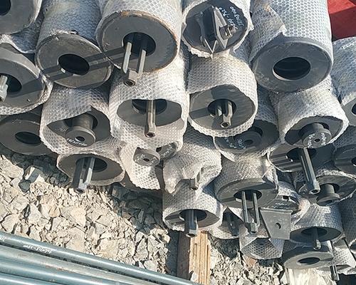 管托到貨現場
